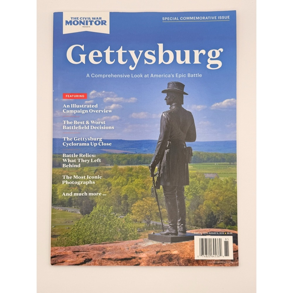 Civil War Monitor Gettysburg Special Issue Magazine 2018 History Battle